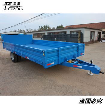 5噸收割機(jī)平板拖車